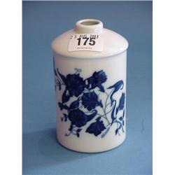 Limoges Flo Blue Ceramic Bottle (No Cork)...