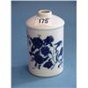 Image 1 : Limoges Flo Blue Ceramic Bottle (No Cork)...