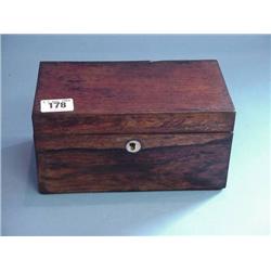 Rosewood Tea Caddy...