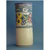 Image 1 : Large Cylindrical "Cater Stabler" Adams Poole Vase...