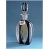 Image 1 : Bohemian Art Deco Black/Gilt Decanter...
