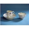 Image 1 : Caughley Trio (Cup, Teabowl And Saucer) Decorated With Small Blue...
