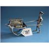 Image 1 : Chinese Silver Figure Of Man And Barrow...