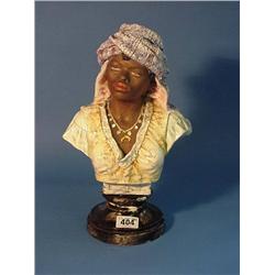 Goeldschweilder Bust Of Black Lady (Pedestal A/F)...