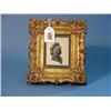 Image 1 : Silhouette Of Lady In Bonnet - Gilt Frame...