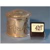 Image 1 : Victorian Silver Dressing Table Box Marked London 1878...