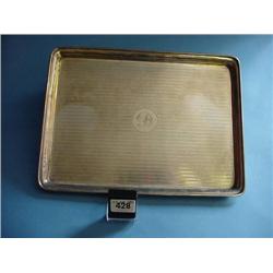 Silver Rectangular Dressing Table Tray Marked Birmingham 1906...