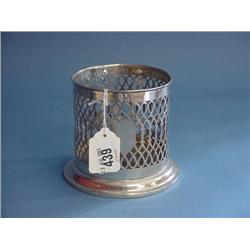 Silver Syphon Stand Marked London 1927...