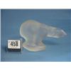 Image 1 : Frosted Glass Polar Bear Figure...