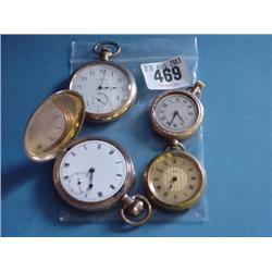 4 Pocket Watches A/F...