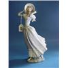 Image 1 : Lladro Figure "Wind Swept Well Dressed Lady" Approx. 14" Height (No....