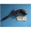 Image 1 : Early Percussion Pistol With Chased Detail And Chequered Handle...