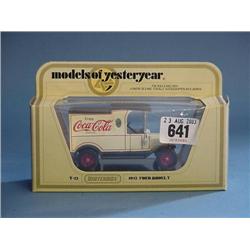 Coca-Cola Ford T Matchbox Van (Boxed)...