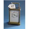 Image 1 : French Brass Cased Carriage Clock (With Key)...