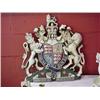Image 1 : Heavy Cast Metal Royalty Crest...
