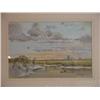 Image 1 : Watercolour "Broadland Scene" Bearing Signature Mig.Hurley...