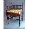 Image 1 : Small Corner Chair Bamboo Effect Turnings (As Found Condition)...