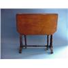 Image 1 : Small Victorian Mahogany Sutherland Type Table, Top Ext. To 31" X 26"...