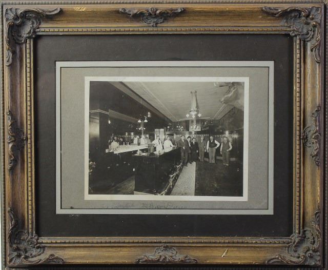 Original photo of the gladstone Bar