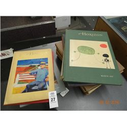 Lot of 1950's & 1960's Horizon Art Books