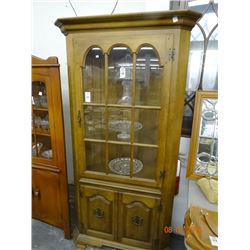 Mahogany Corner Cabinet