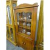 Image 1 : Mahogany Corner Cabinet