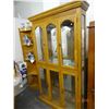 Image 1 : Oak China Cabinet