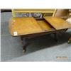 Image 1 : Leather Top Sliding Coffee Table