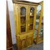 Oak Corner Cabinet