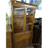 Mahogany China Hutch