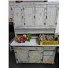 Painted Hoosier Cabinet