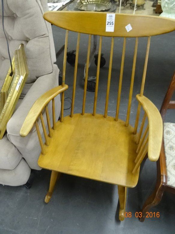 Larkin Spindle Rocker Spindle Back Rocker