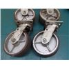 Image 2 : Albion 6" Casters, 2 Swivel, 2 Permanent