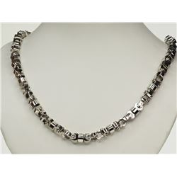 #13-STAINLESS STEEL MEN'S NECKLACE