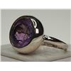 Image 2 : #28-STERLING SILVER AMETHYST RING