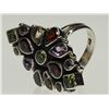 Image 2 : #31-STERLING SILVER GEMSTONE RING