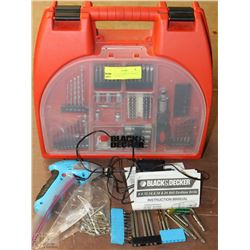 BLACK AND DECKER ACCESSORY KIT WITH MINI 4V