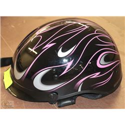 DOT APPROVED HALF HELMET WITH VISOR BUILT IN