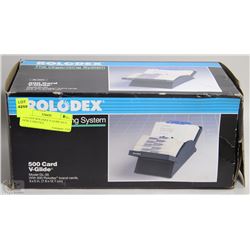 VINTAGE ROLODEX V GLIDE GL35 DESK CARD FILE