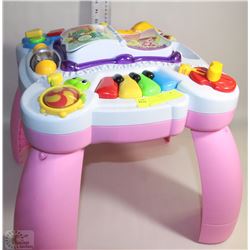 LEAPFROG  ACTIVITY TABLE WITH SOUND AND MUSIC