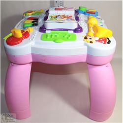 LEAPFROG  ACTIVITY TABLE WITH SOUND AND MUSIC