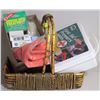 Image 1 : BASKET WITH AN ESCORT FIRST AID SPORTS KIT(UNUSED)