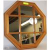 Image 1 : OCTAGON  WOOD MIRROR 24"X24"