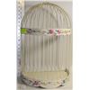 Image 1 : METAL HANGING HALF BIRDCAGE  DISPLAY