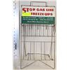 Image 1 : VINTAGE STOP GAS LINE FREEZE UPS DISPLAY GENERAL