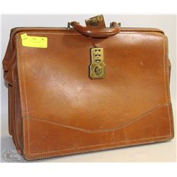 VINTAGE VINYL BRIEFCASE