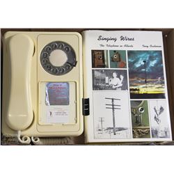 VINTAGE EDMONTON TELEPHONES WALL HANGING