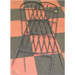 2 WROUGHT IRON TRELLIS'S APPROX 6' TALL