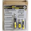 Image 1 : CASE OF FOUR 64PC ULTIMATE SCREWDRIVER SETS