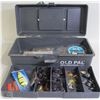 Image 1 : OLD PAL TACKLE BOX WITH LURES+CONTENTS